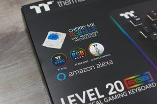 Cherry青軸加持高端電競魂 曜越Level 20 RGB機械鍵盤評測